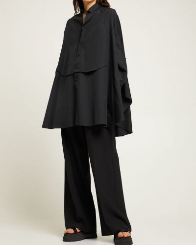 Bavlnená košeľa Noir Kei Ninomiya čierna