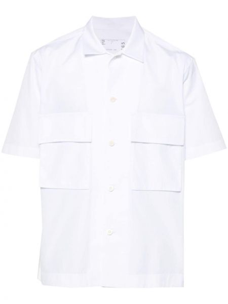 Kokvilnas krekls Sacai balts