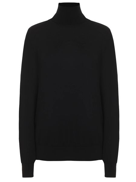 Черный кашемировый свитер Dolce & Gabbana