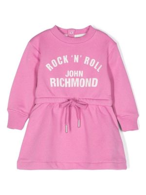 Maksi haljina John Richmond ružičasta