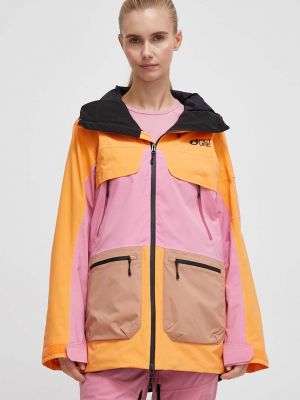 Rövid kabát Picture narancsszínű