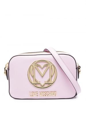 Crossbody väska Love Moschino rosa