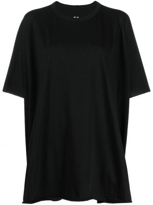 Camiseta oversized Rick Owens negro