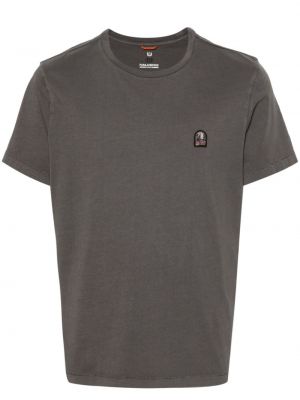 Kokvilnas t-krekls Parajumpers pelēks