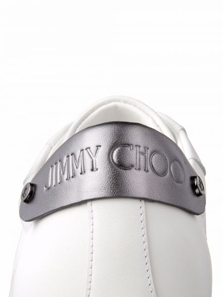 Sneakersy skórzane Jimmy Choo