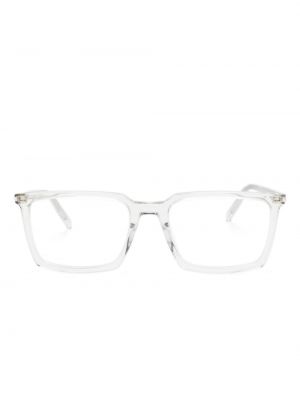 Occhiali trasparenti Saint Laurent Eyewear bianco