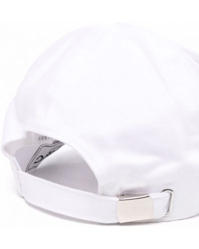 Haftowana czapka z daszkiem Iceberg biała