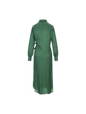 Sukienka długa Msgm zielona