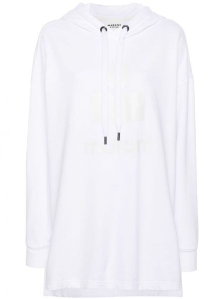 Bluza z kapturem Marant Etoile biała