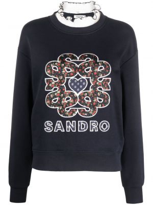 Sweatshirt Sandro blå