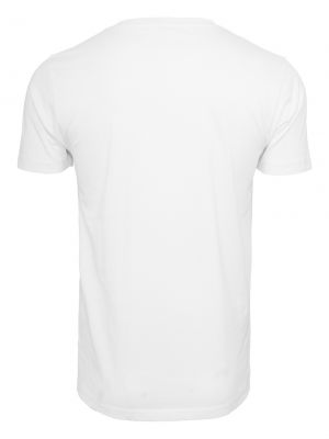 T-shirt à motif mélangé Merchcode blanc