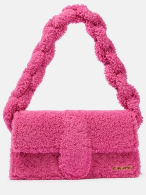 Чанта за ръка Jacquemus розово