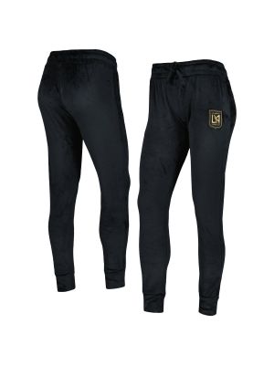 Велюровые спортивные штаны Unbranded черные