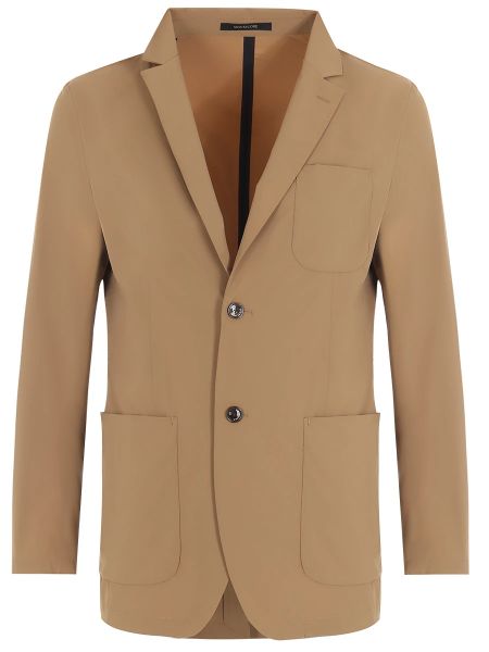 Однотонный пиджак Montecore коричневый