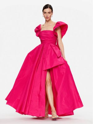 Priliehavé večerné šaty Pinko ružová