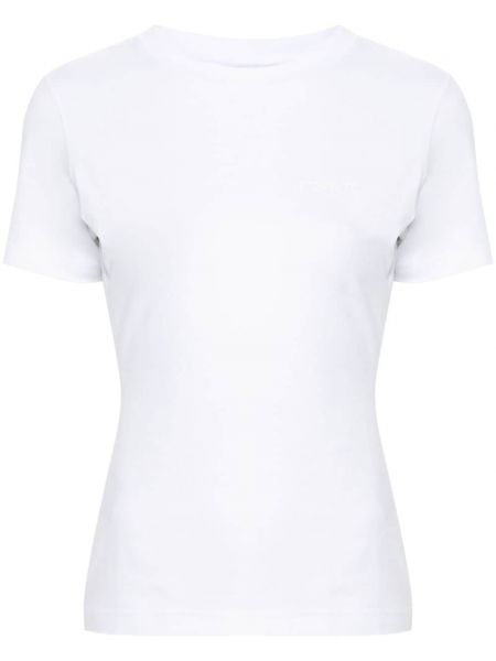 Siuvinėtas marškinėliai Vetements balta