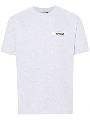 T-shirt en coton Jacquemus gris