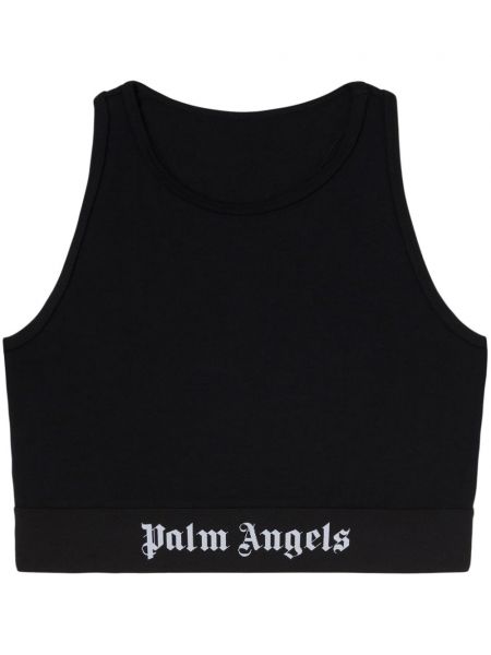 Pyöreä kaula rintaliivit Palm Angels musta