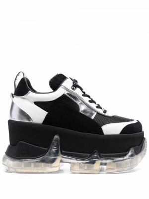 Sneakers con platform Swear nero