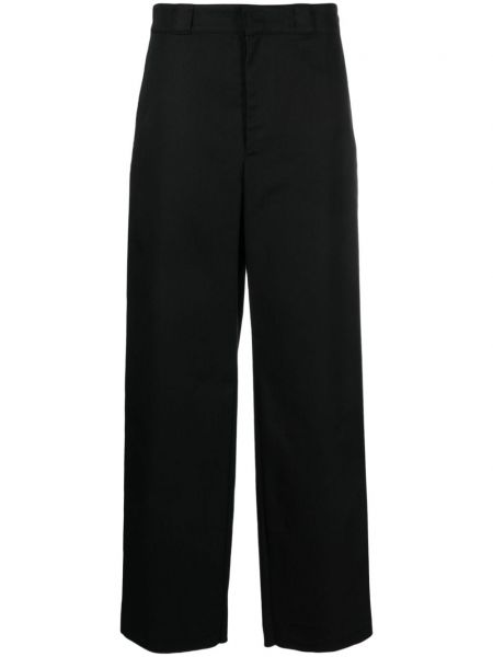 Pantaloni din bumbac Givenchy negru
