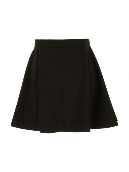 Mini falda Ami Paris negro