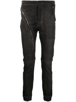 Slim fit skinny jeans mit reißverschluss Rick Owens Drkshdw schwarz
