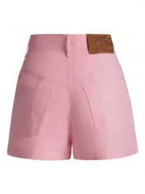 Shorts en coton Bally rose