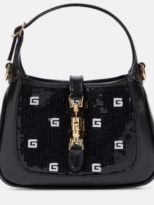 Flitrovaná kabelka Gucci čierna