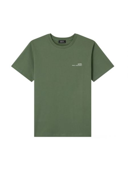 T-shirt A.p.c. grün