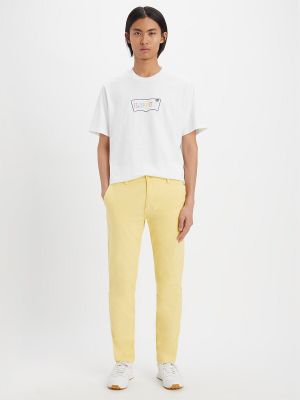 Pantalones chinos slim fit Levi's amarillo