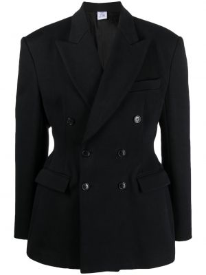 Lang blazer Vetements svart