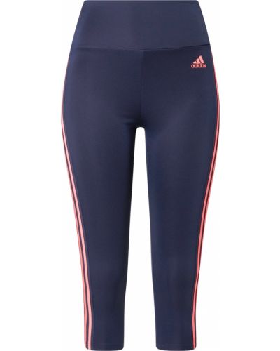 Ριγέ αθλητικό παντελόνι με ψηλή μέση Adidas Sportswear