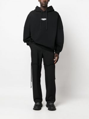 Medvilninis džemperis su gobtuvu Oamc juoda