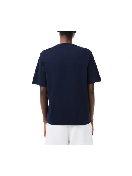 Camiseta de tela jersey Lacoste azul