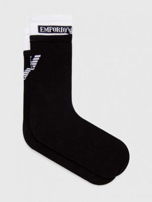 Чорапи Emporio Armani Underwear черно