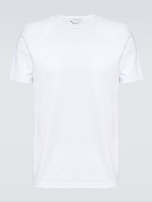Camiseta de algodón Gabriela Hearst blanco