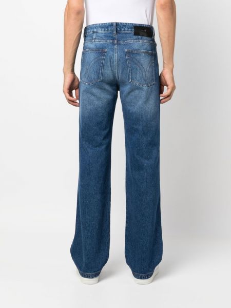 Lav midje jeans med normal passform Ami Paris blå