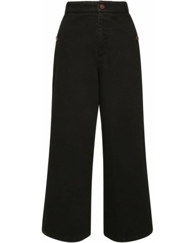 Bavlnené džínsy Kenzo čierna