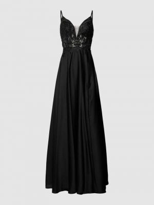 Prosta sukienka Luxuar czarna