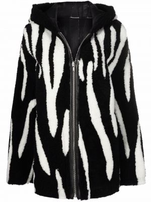 Chaqueta con estampado reversible Rick Owens negro