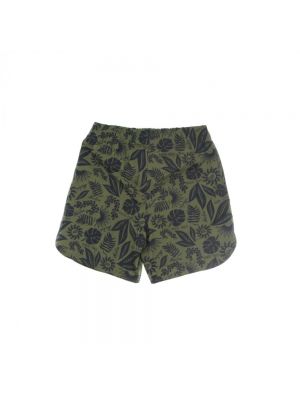 Geblümte shorts New Era grün