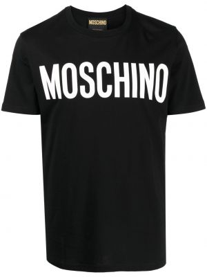 Pamut póló nyomtatás Moschino