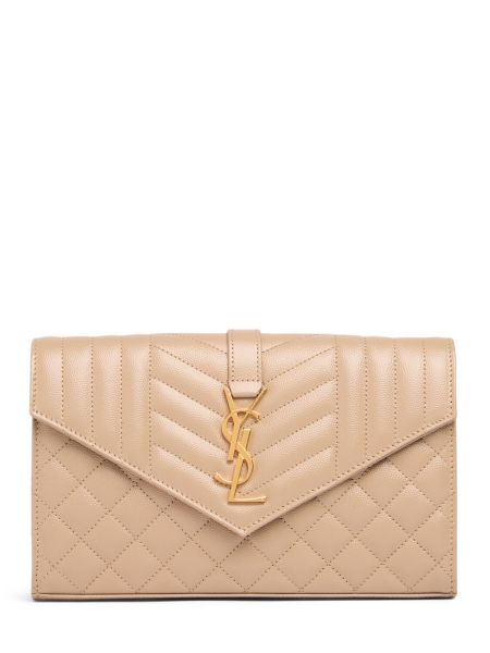 Læder kæde Saint Laurent beige