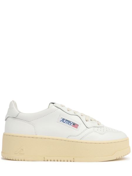 Platformu sneaker Autry beyaz