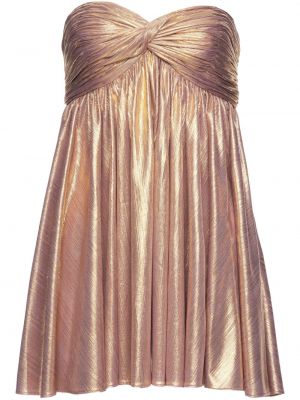 Sukienka koktajlowa Retrofete złota