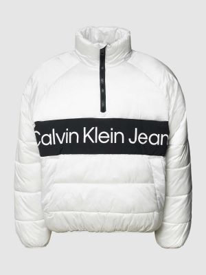 Kurtka jeansowa Calvin Klein Jeans biała