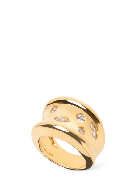 Chunky ringa Timeless Pearly guld