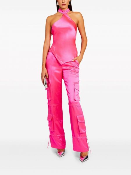 Pantalon cargo avec poches Retrofete rose