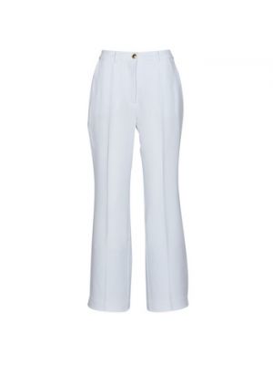 Spodnie z kieszeniami Guess białe