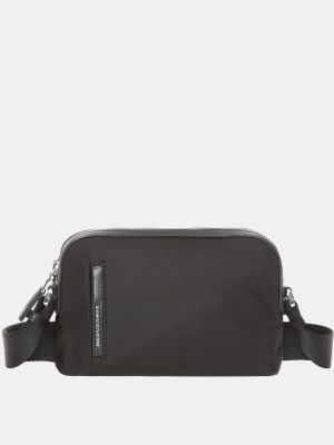 Нейлоновая мини сумочка на молнии Mandarina Duck черная